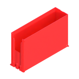 Render of MODULITH 270 Decor Drawer - 1W-3H